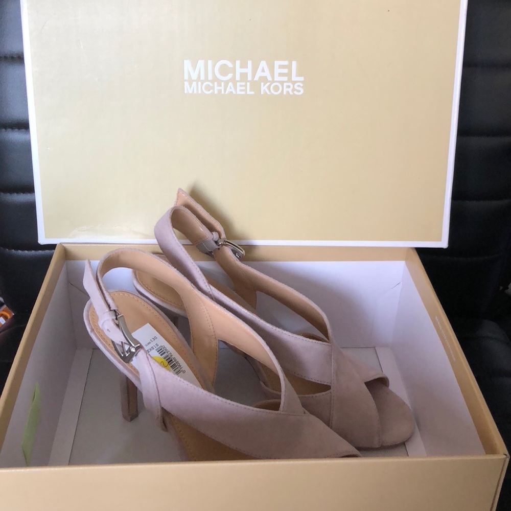 Michael Kors Pink Dressy High Heels 8.5 NEW